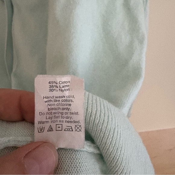 J. Crew Pale Blue Wool Blend Cardigan - Picture 8 of 11